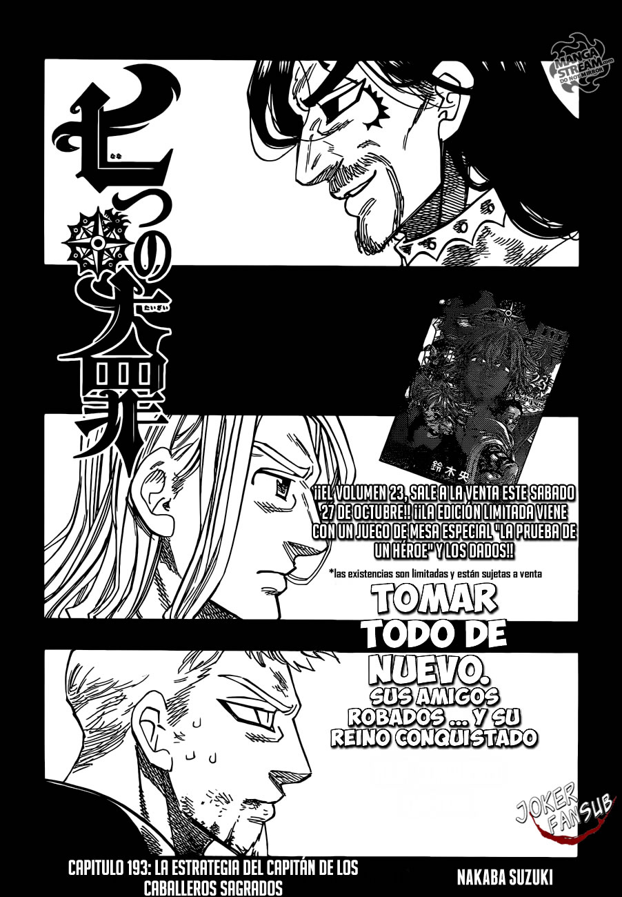 Read Nanatsu no Taizai ES Manga Online