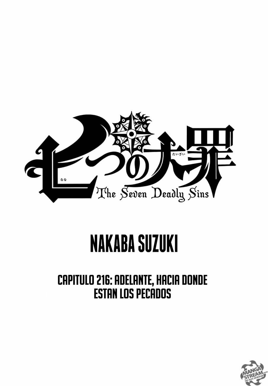 Read Nanatsu no Taizai ES Manga Online