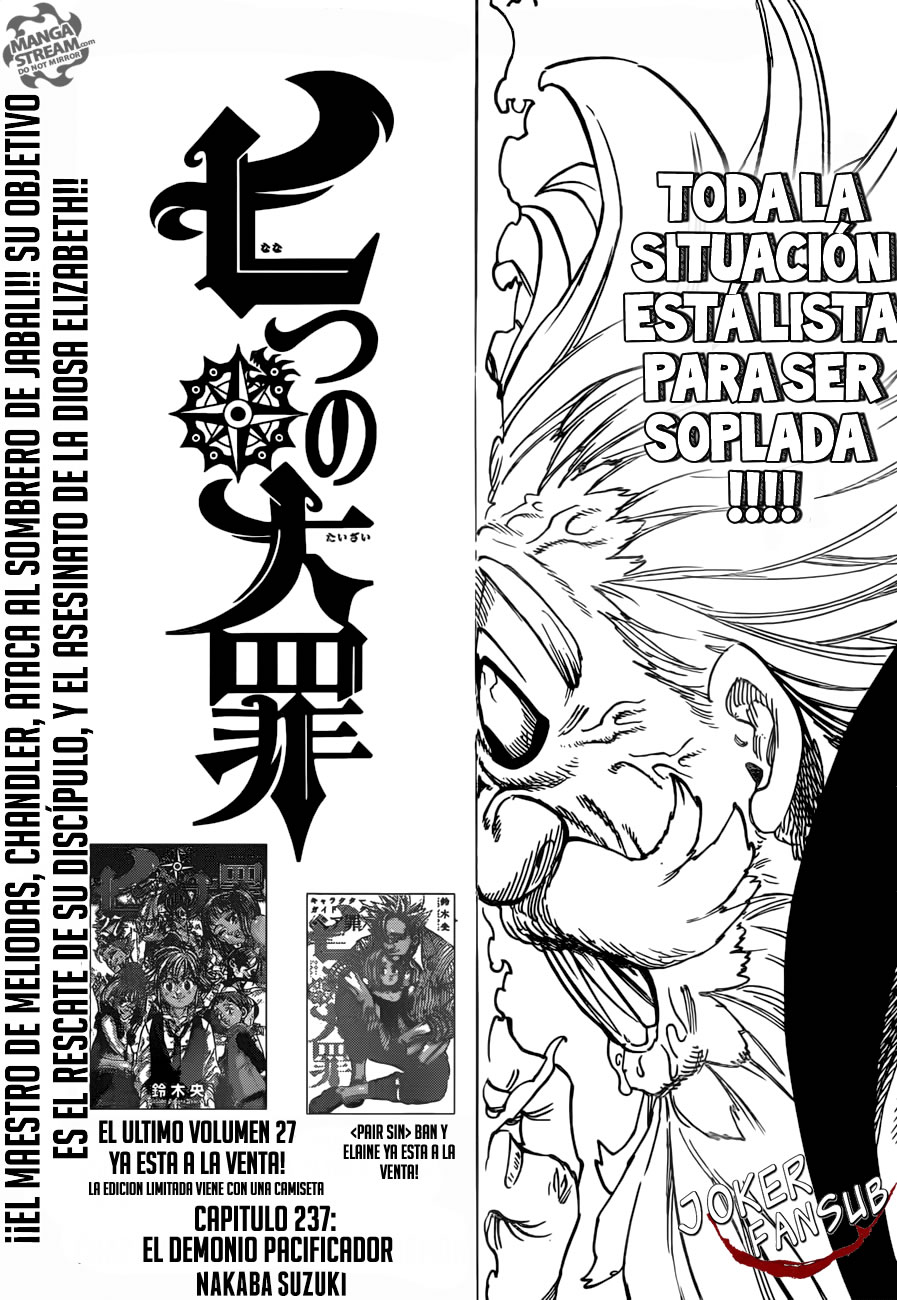 Read Nanatsu no Taizai ES Manga Online