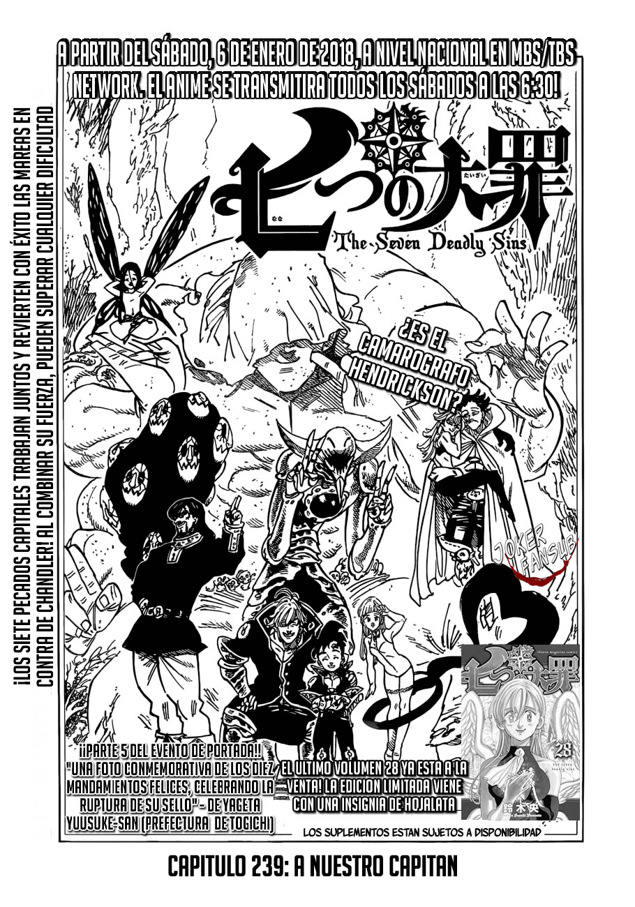 Read Nanatsu no Taizai ES Manga Online
