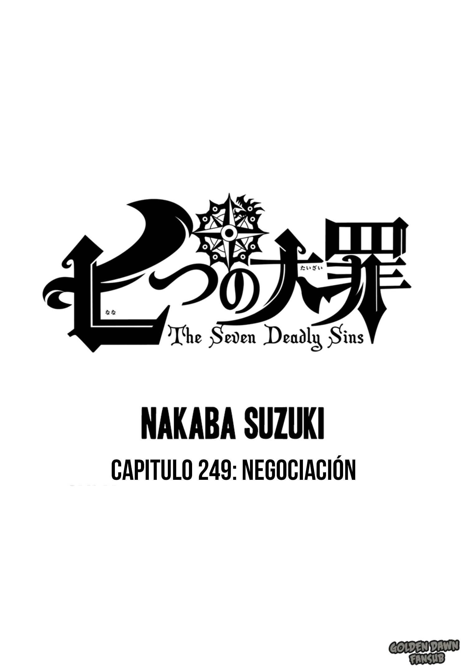Read Nanatsu no Taizai ES Manga Online
