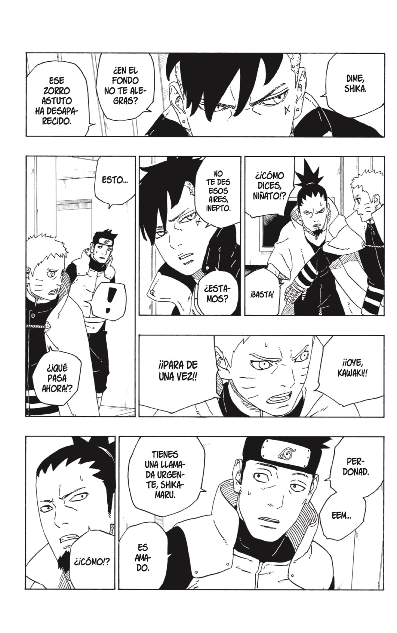 Read Naruto ES Manga Online