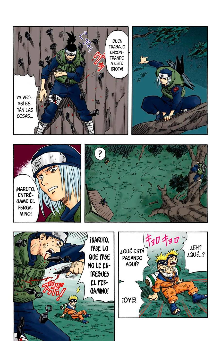 Read Naruto Full Color ES Manga Online