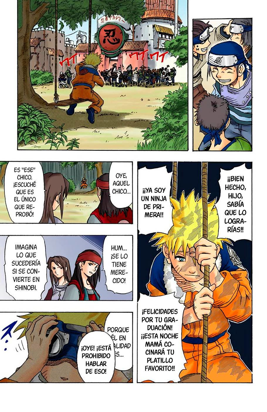 Read Naruto Full Color ES Manga Online