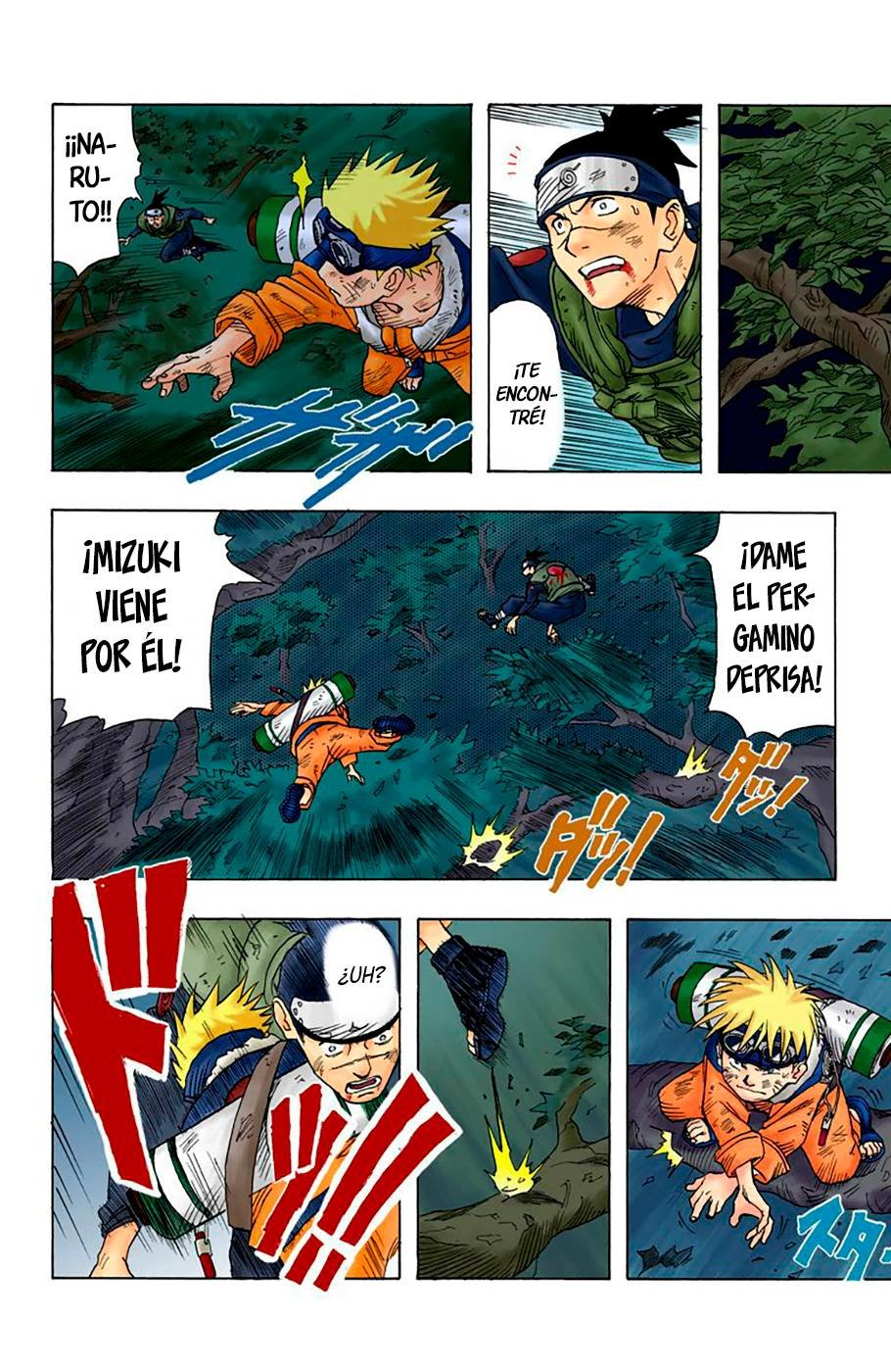Read Naruto Full Color ES Manga Online