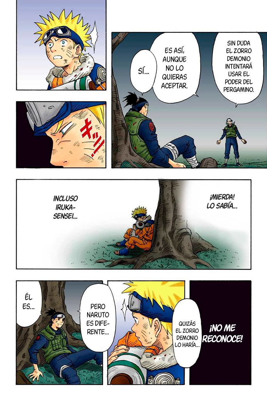 Read Naruto Full Color ES Manga Online