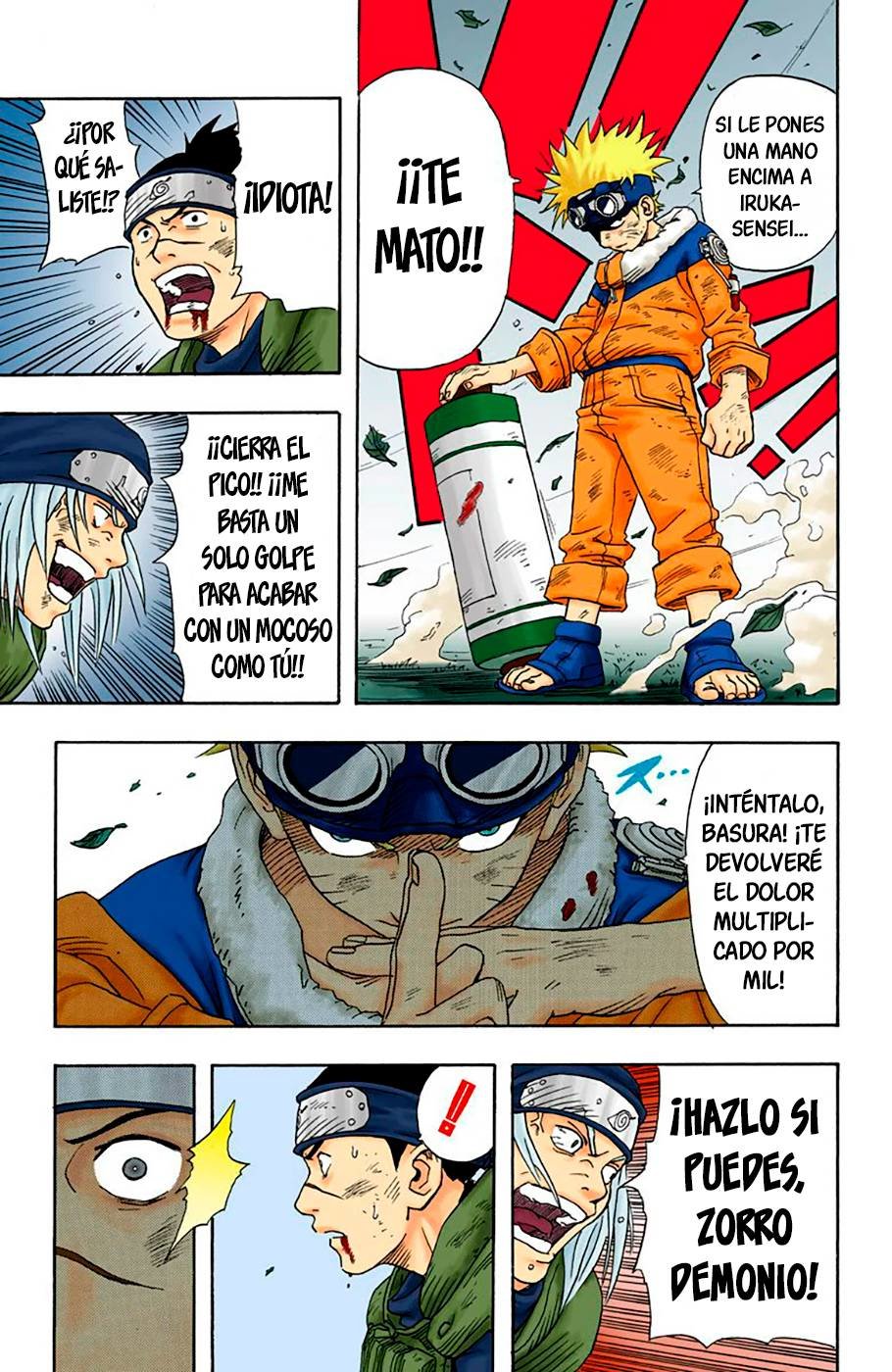 Read Naruto Full Color ES Manga Online