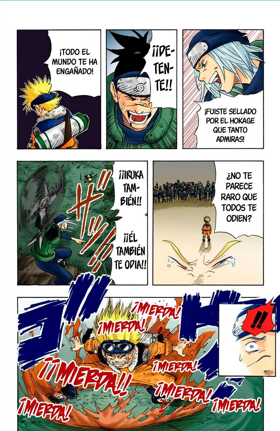 Read Naruto Full Color ES Manga Online