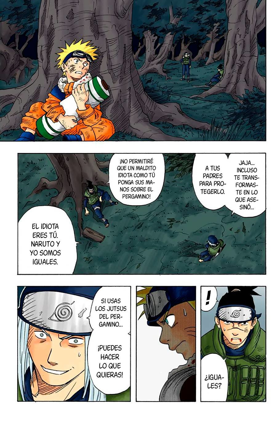 Read Naruto Full Color ES Manga Online