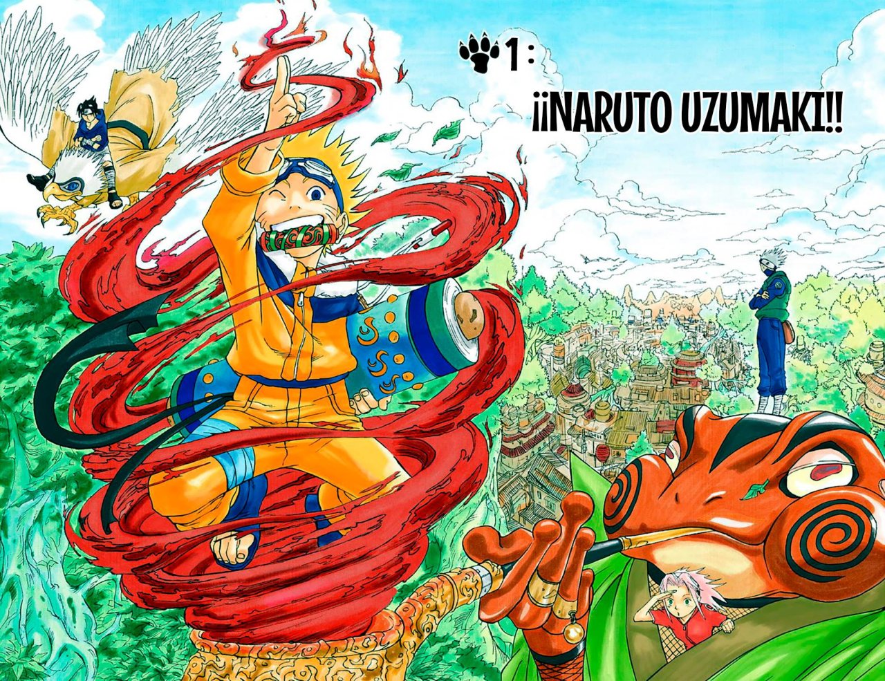 Read Naruto Full Color ES Manga Online