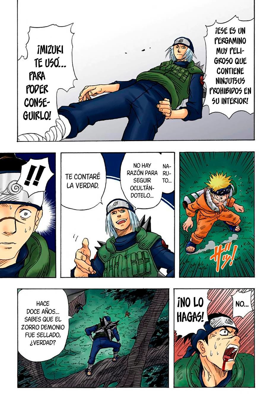 Read Naruto Full Color ES Manga Online