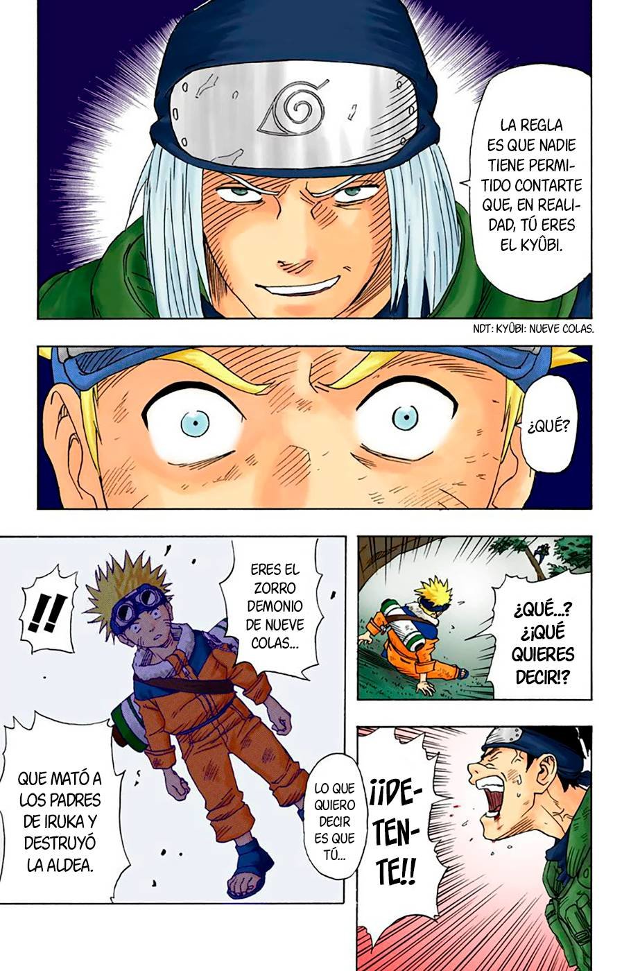 Read Naruto Full Color ES Manga Online