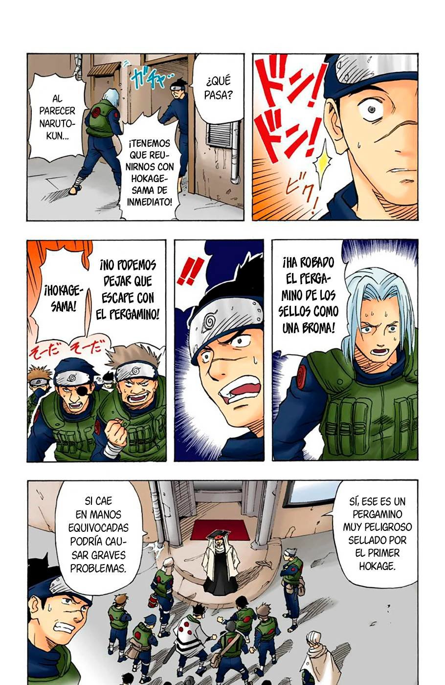 Read Naruto Full Color ES Manga Online