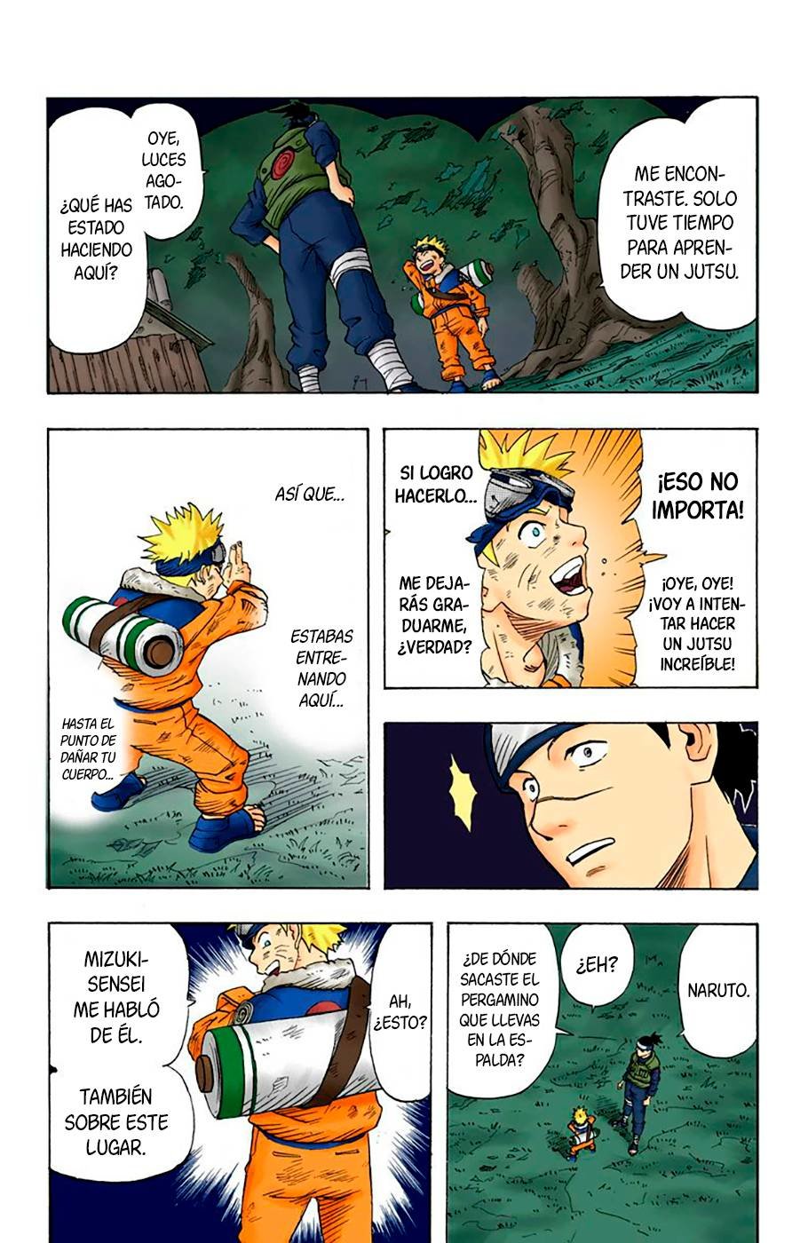 Read Naruto Full Color ES Manga Online