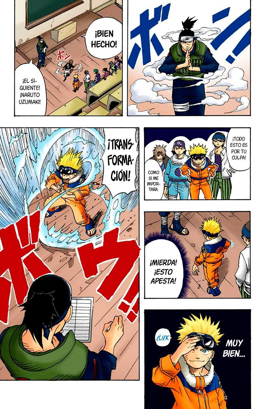 Read Naruto Full Color ES Manga Online
