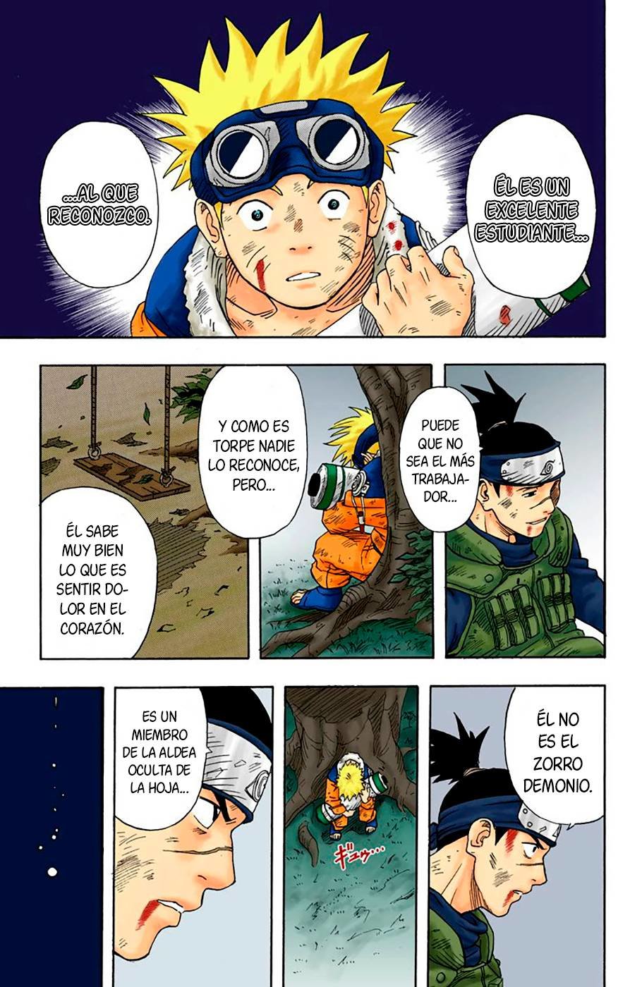 Read Naruto Full Color ES Manga Online