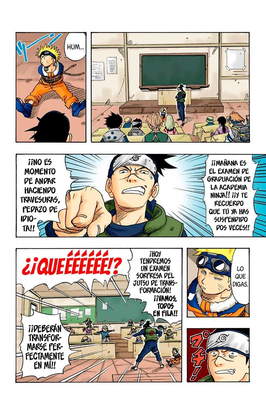 Read Naruto Full Color ES Manga Online