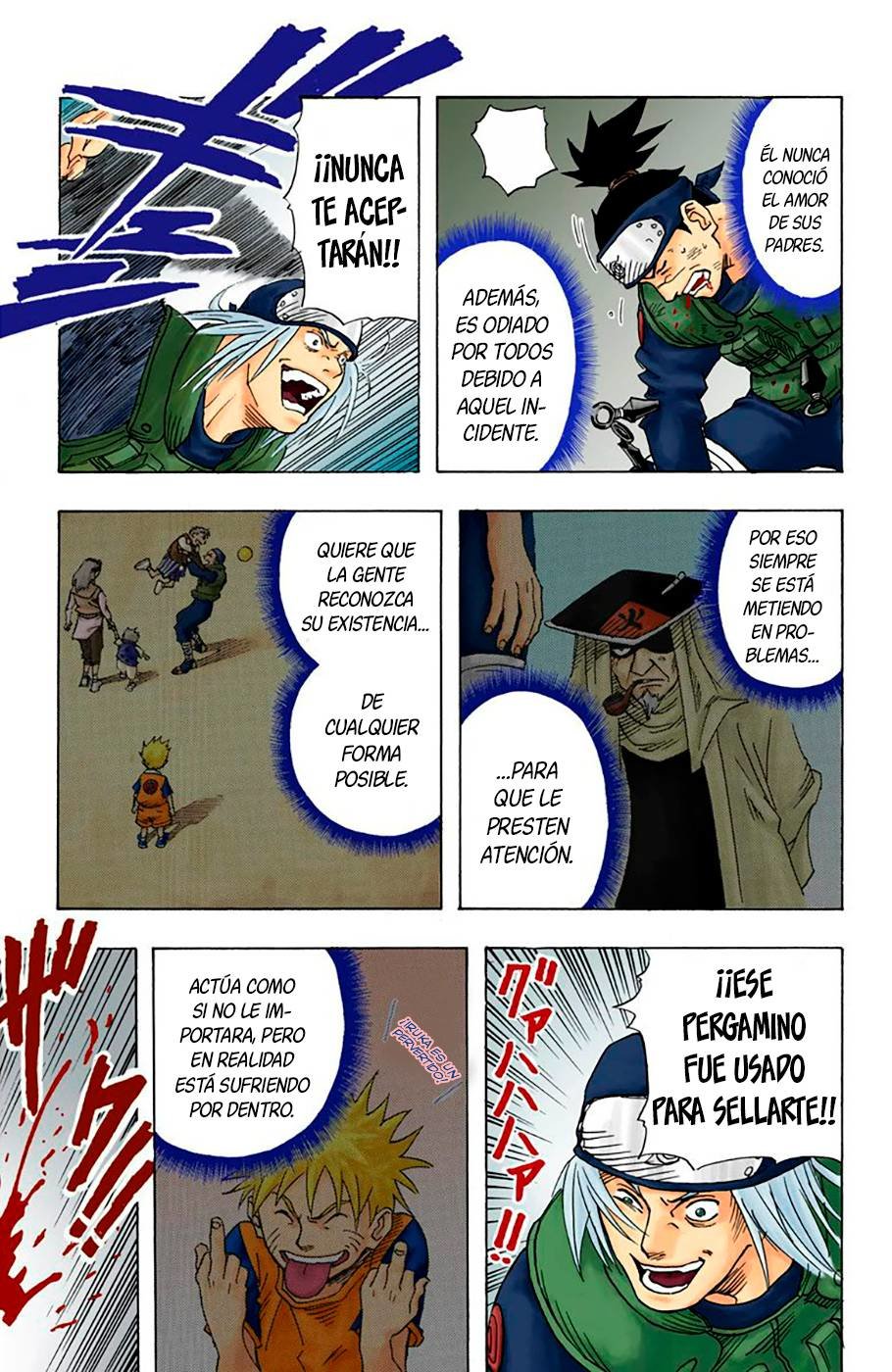 Read Naruto Full Color ES Manga Online