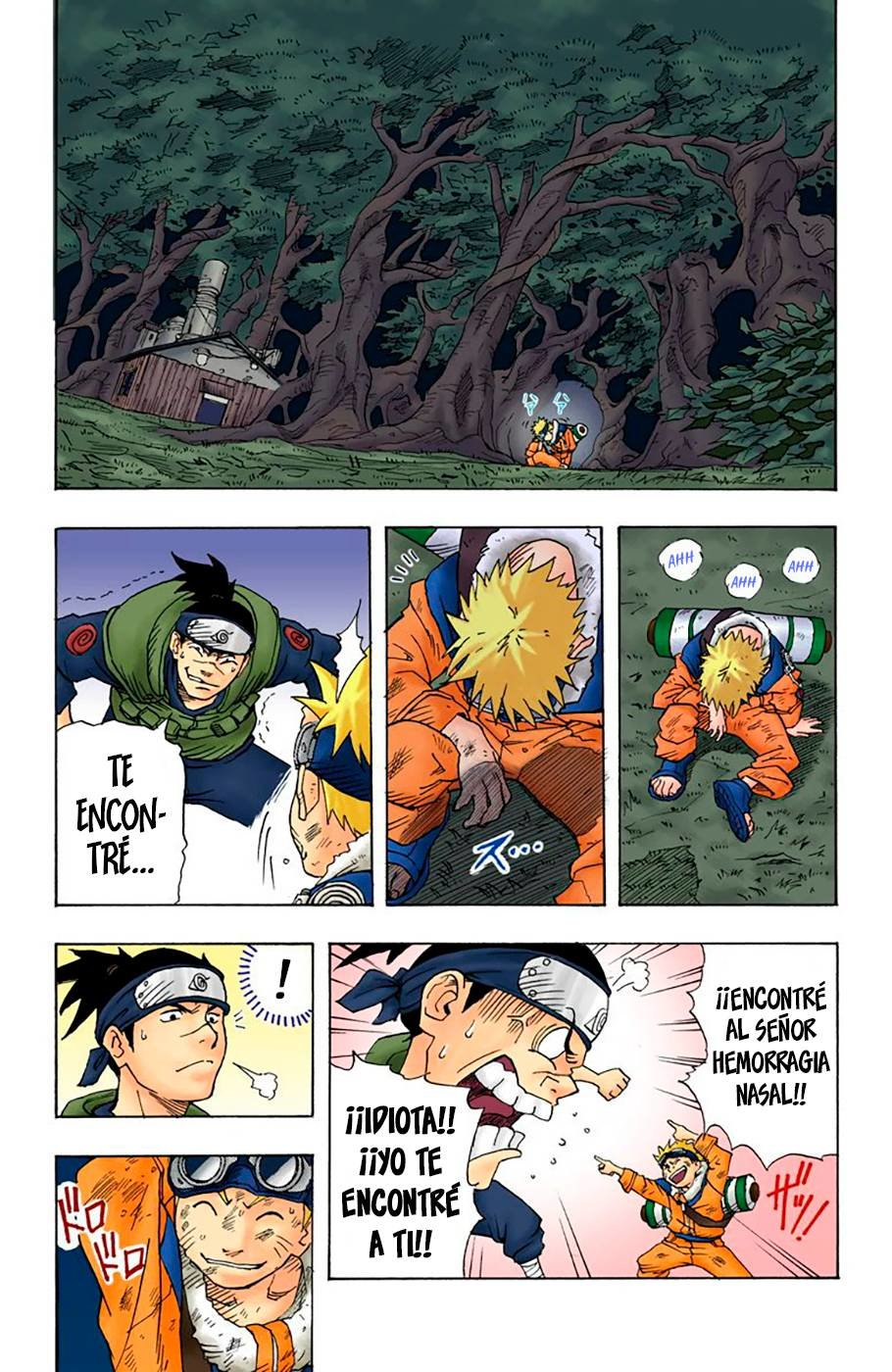 Read Naruto Full Color ES Manga Online