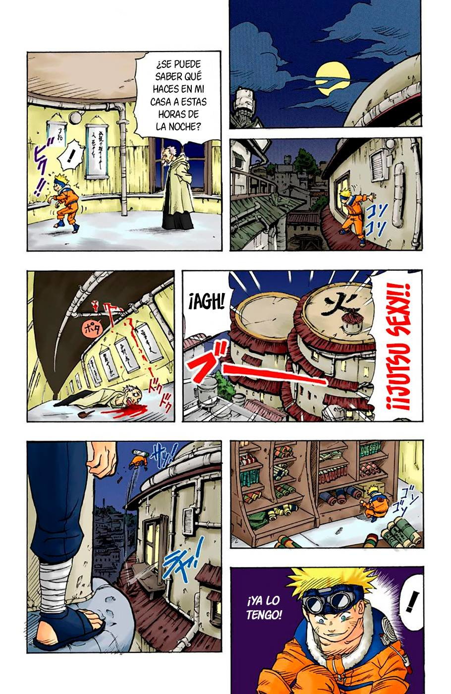 Read Naruto Full Color ES Manga Online