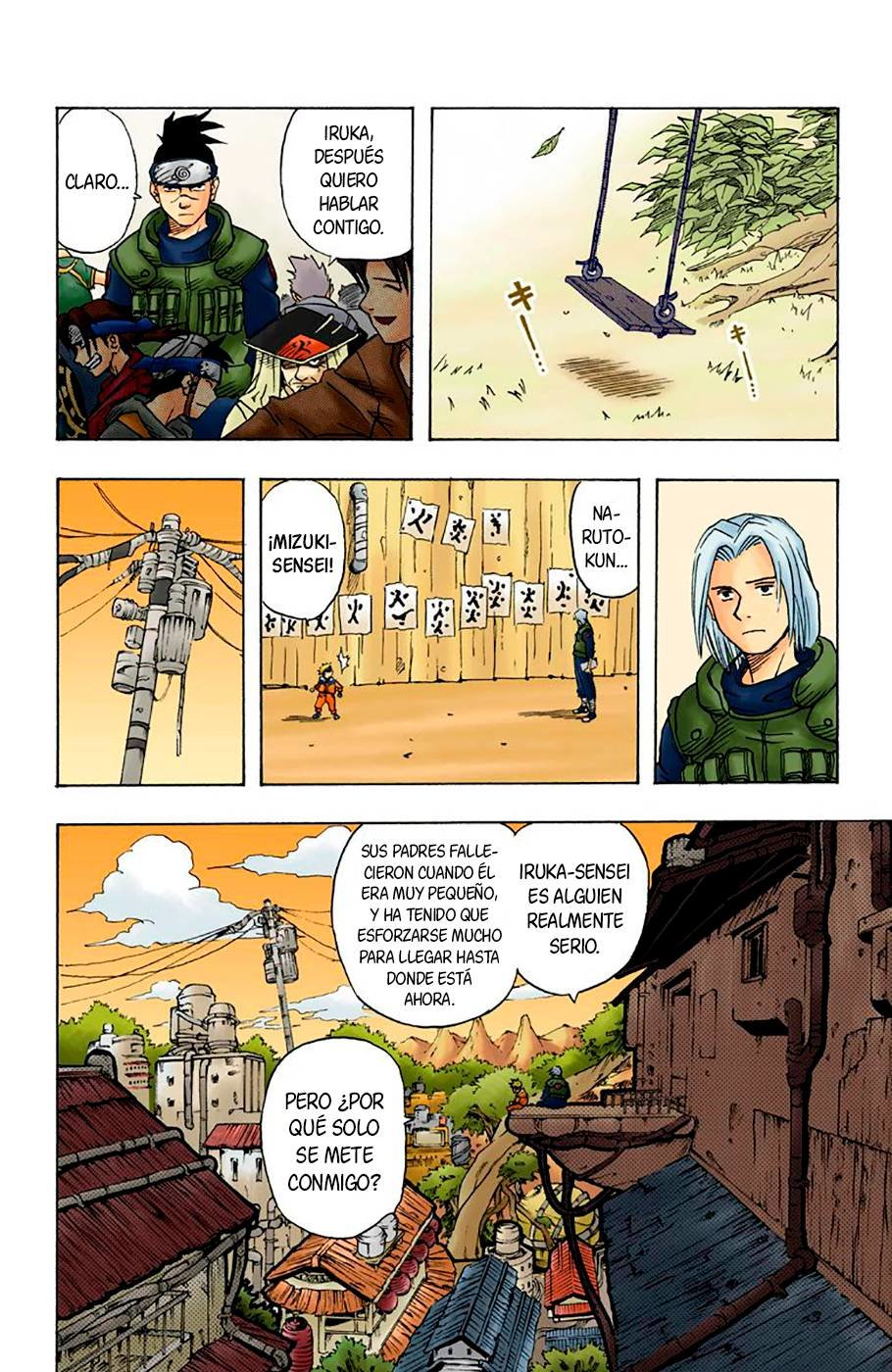 Read Naruto Full Color ES Manga Online