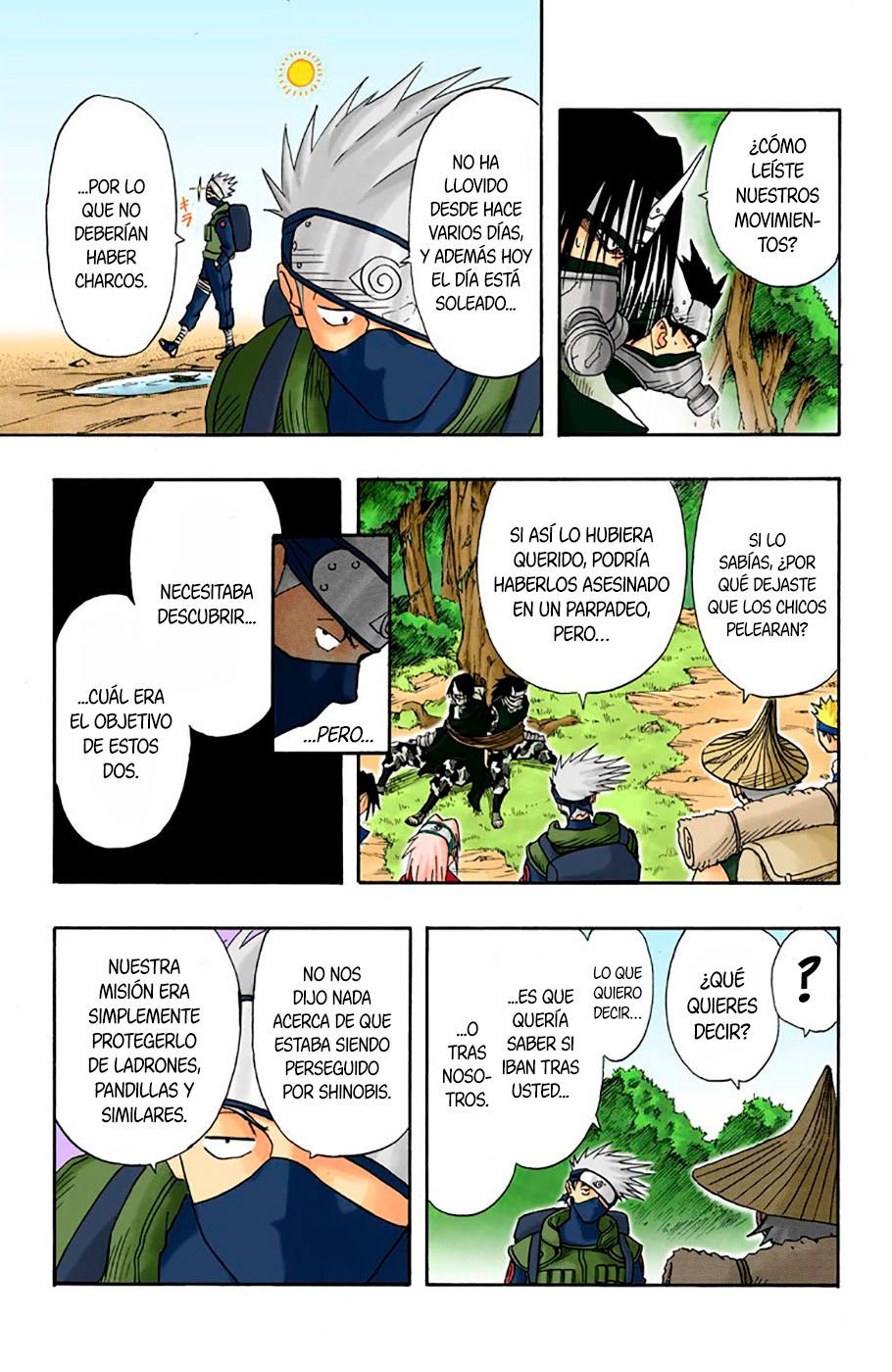Read Naruto Full Color ES Manga Online