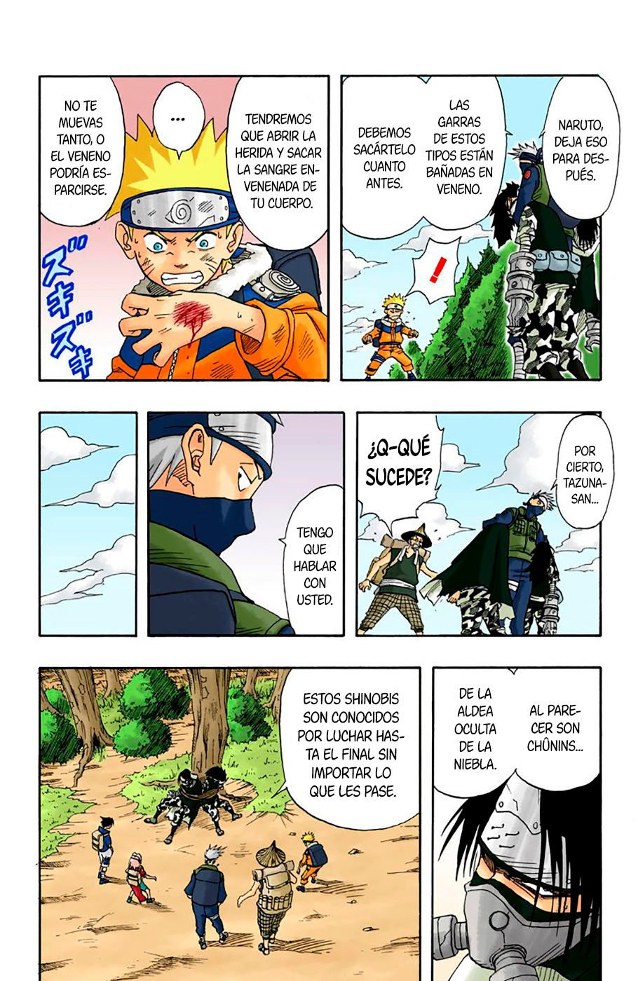 Read Naruto Full Color ES Manga Online