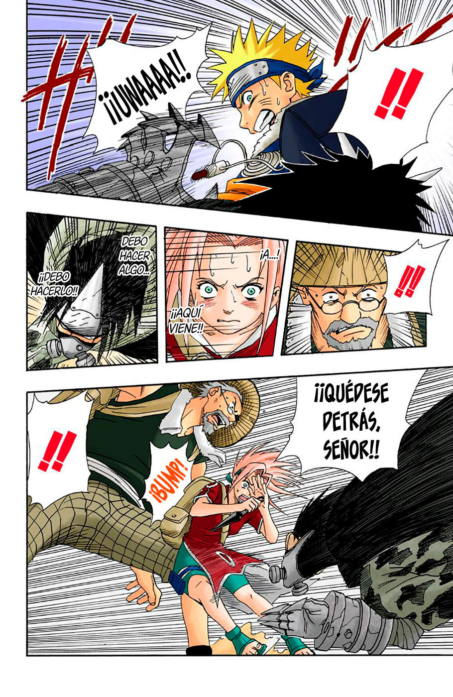 Read Naruto Full Color ES Manga Online
