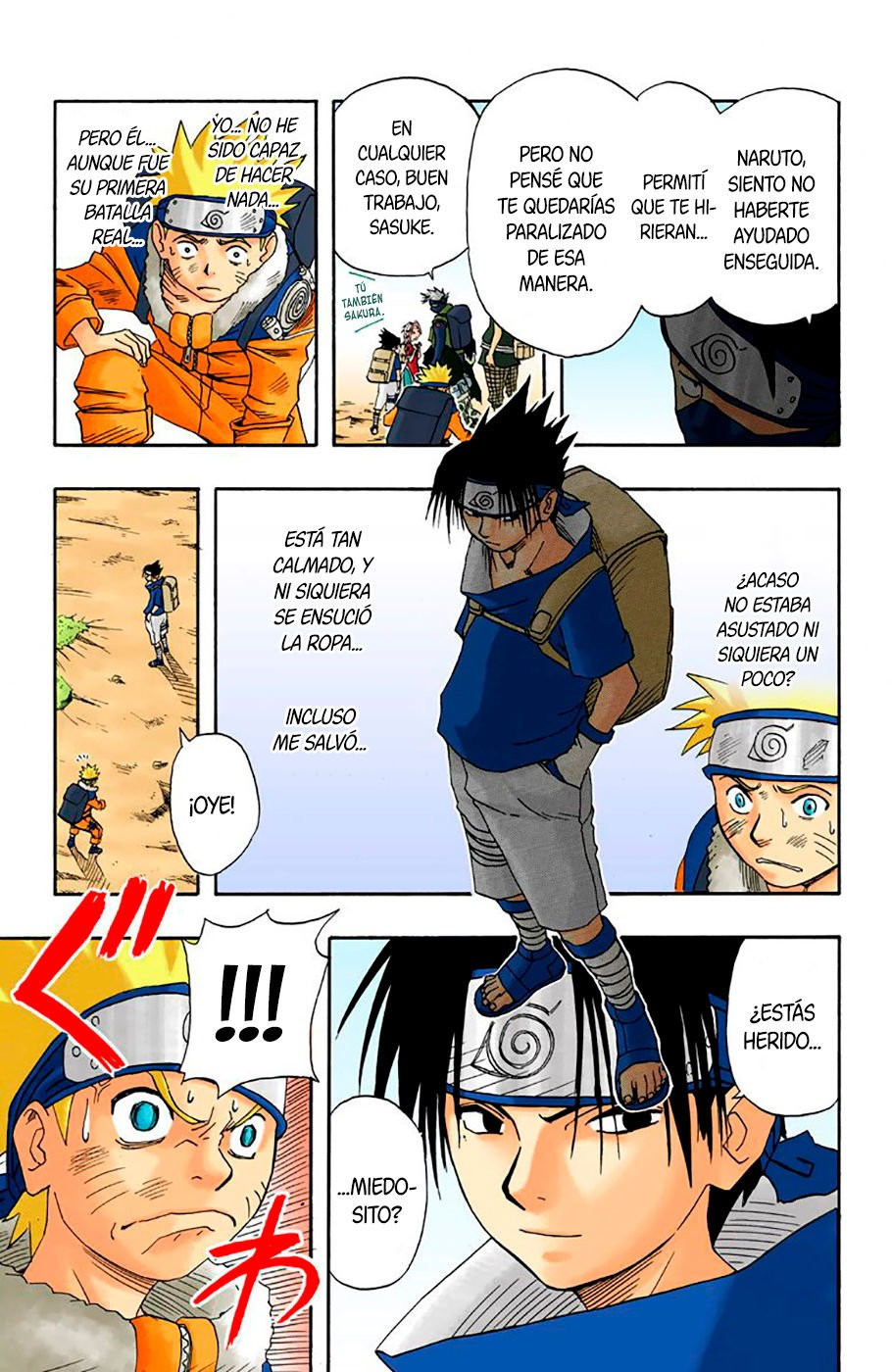 Read Naruto Full Color ES Manga Online