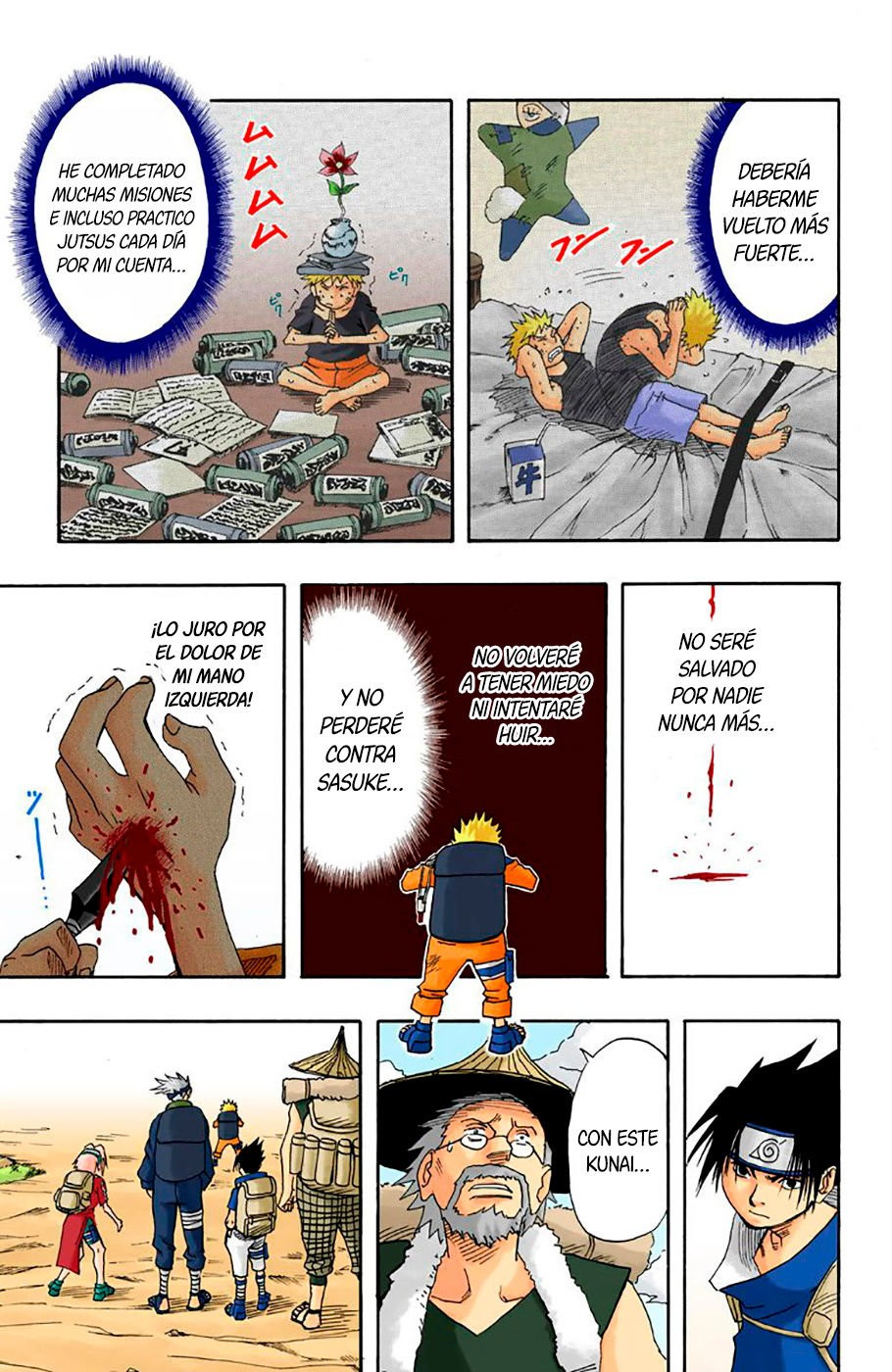 Read Naruto Full Color ES Manga Online