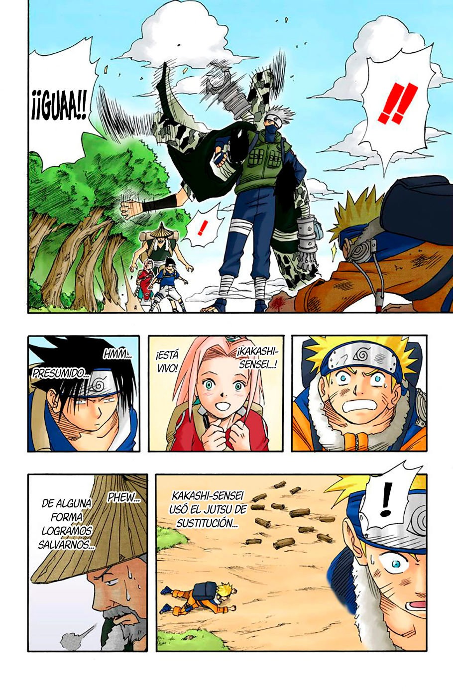 Read Naruto Full Color ES Manga Online