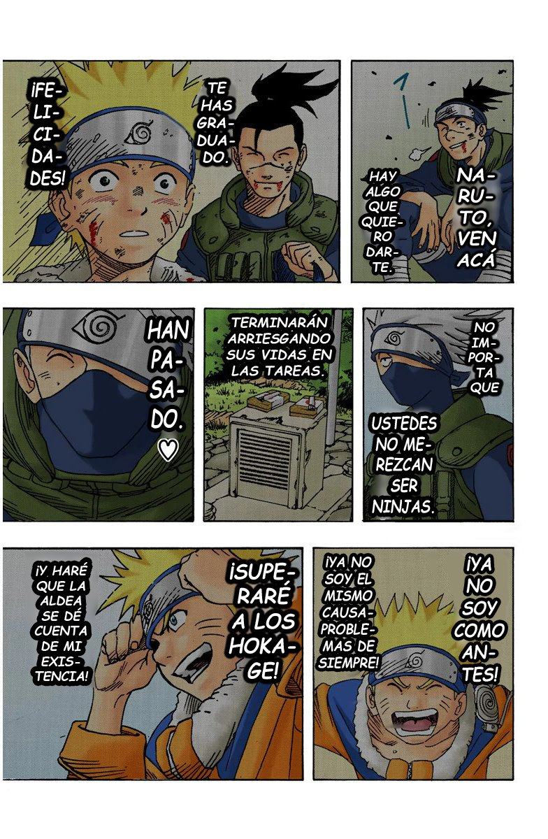Read Naruto Full Color ES Manga Online