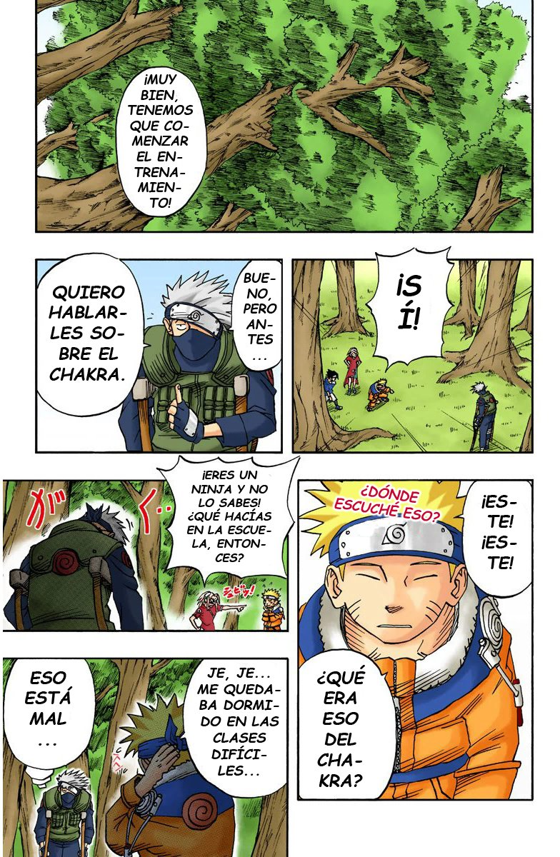 Read Naruto Full Color ES Manga Online