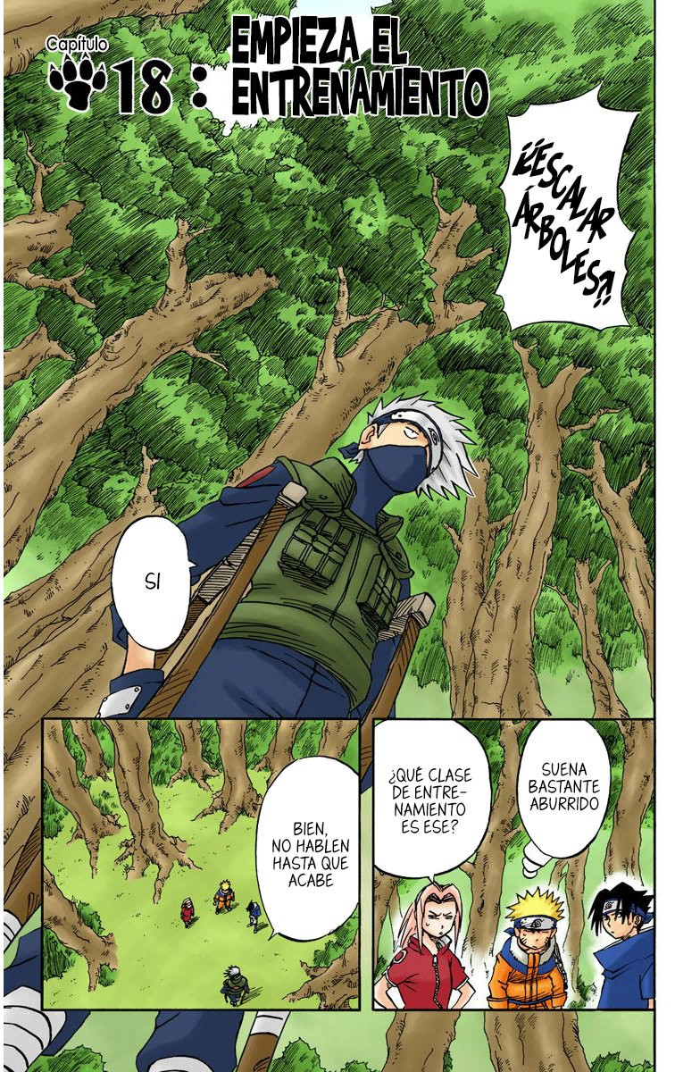 Read Naruto Full Color ES Manga Online