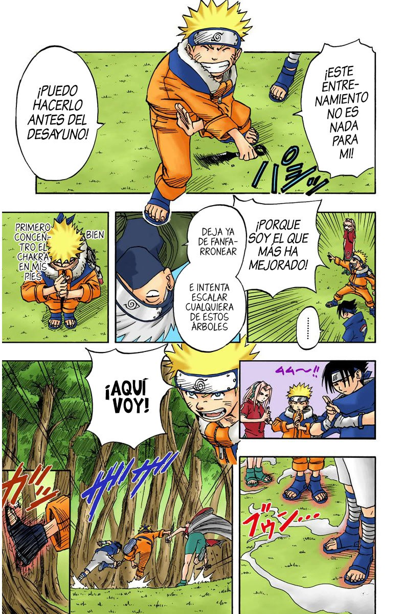 Read Naruto Full Color ES Manga Online