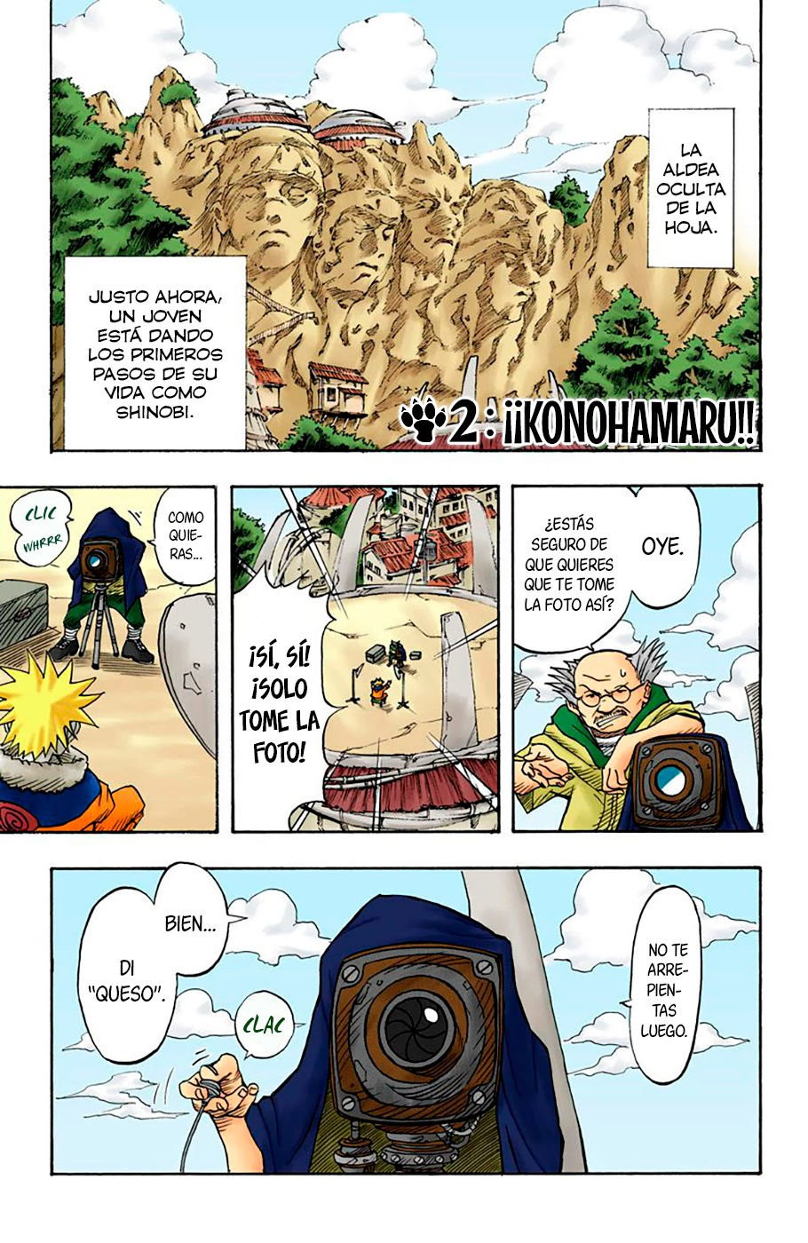 Read Naruto Full Color ES Manga Online