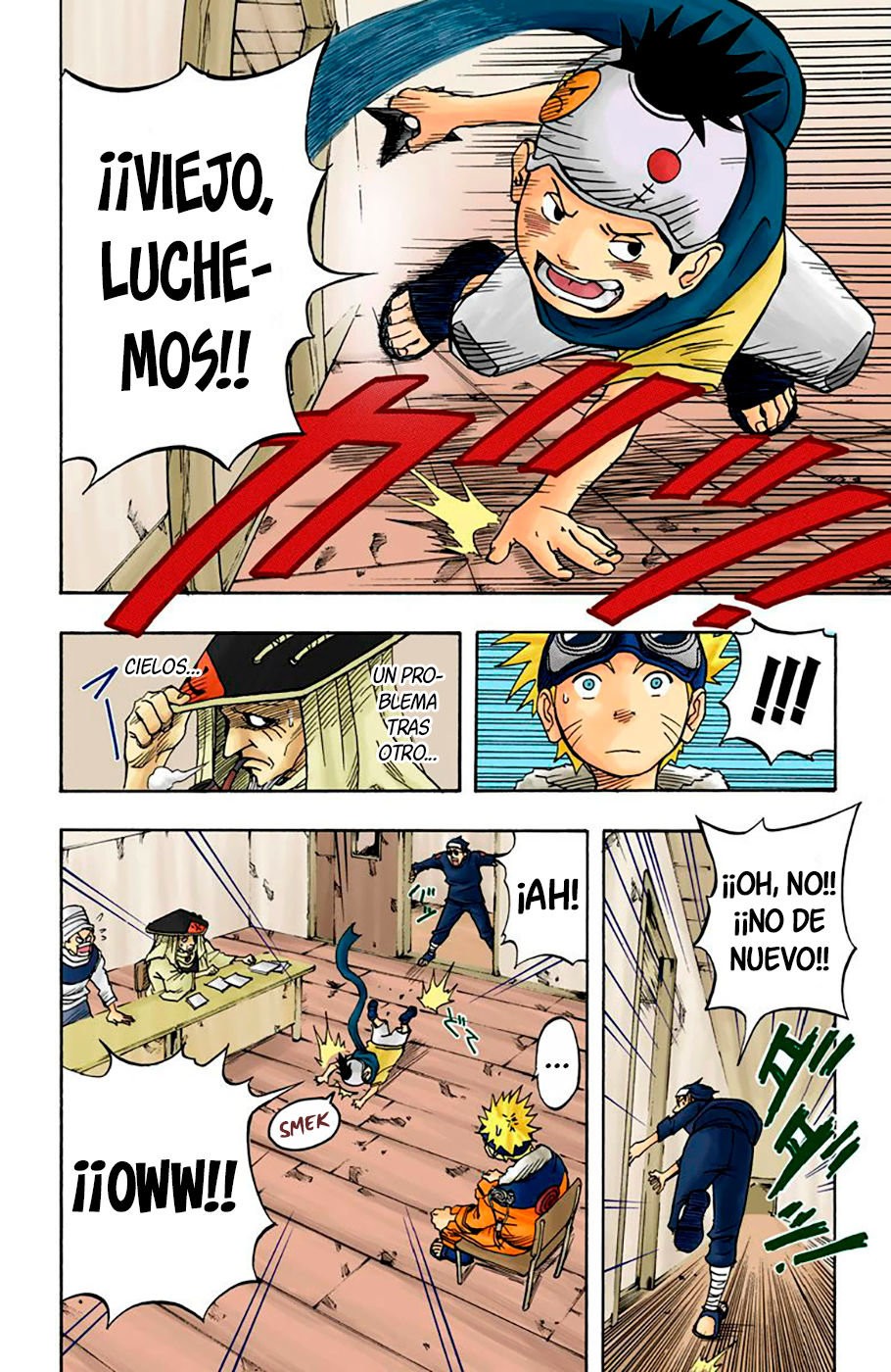 Read Naruto Full Color ES Manga Online