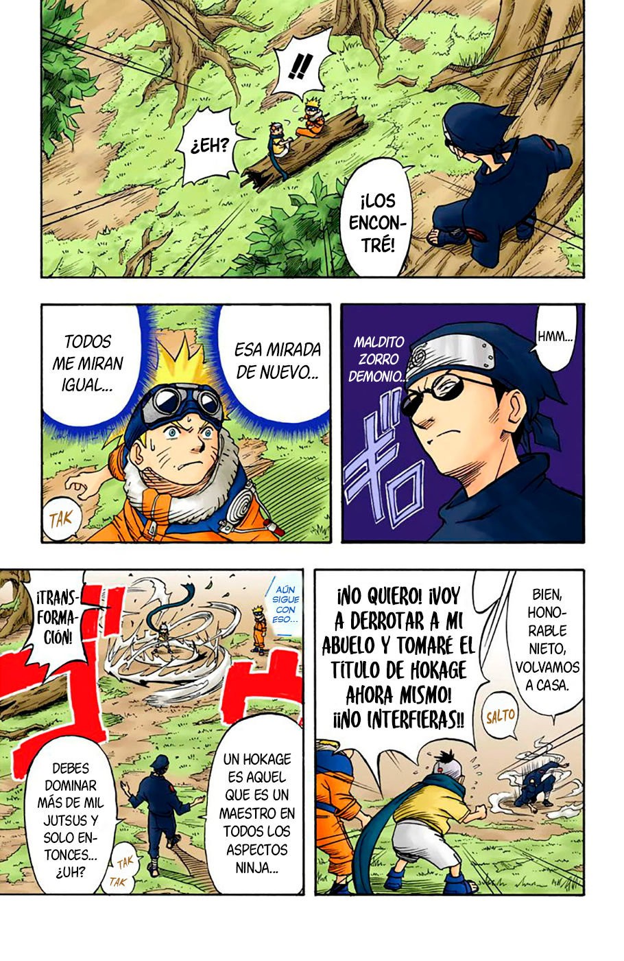 Read Naruto Full Color ES Manga Online