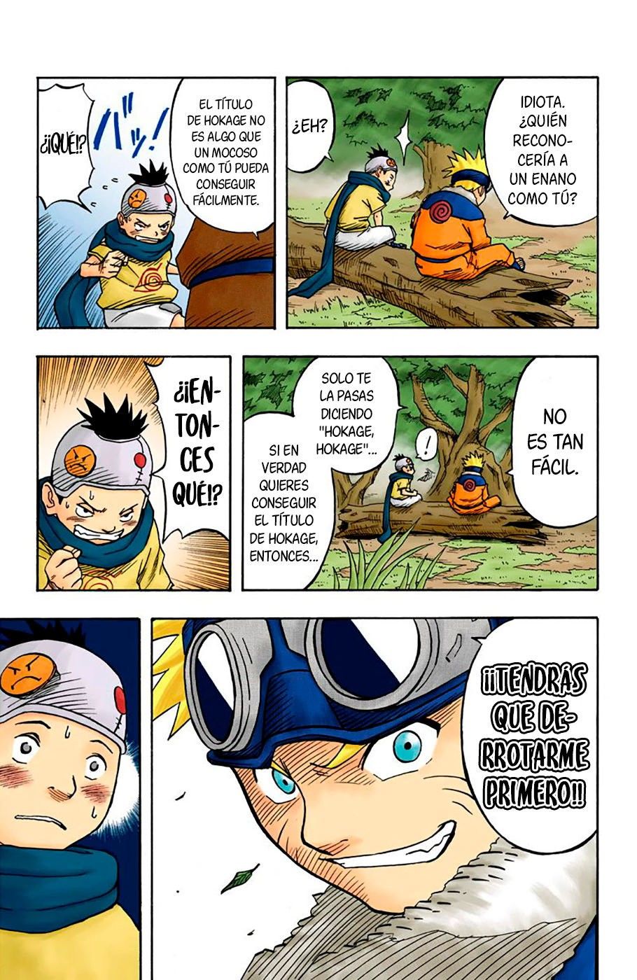 Read Naruto Full Color ES Manga Online
