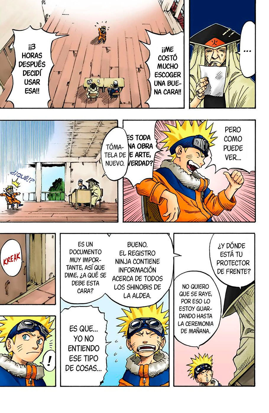 Read Naruto Full Color ES Manga Online