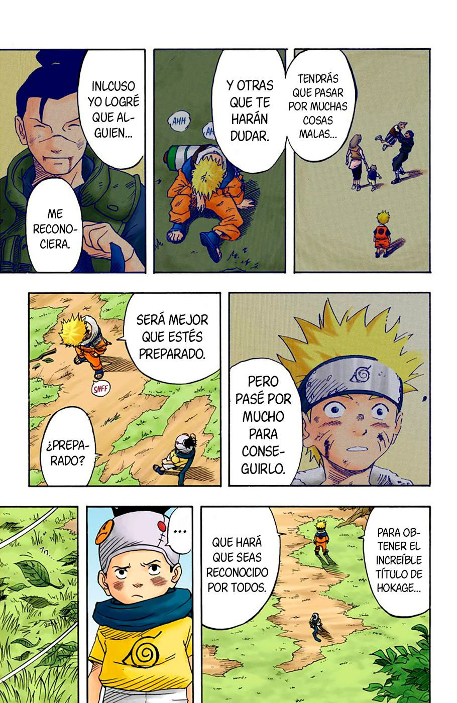 Read Naruto Full Color ES Manga Online
