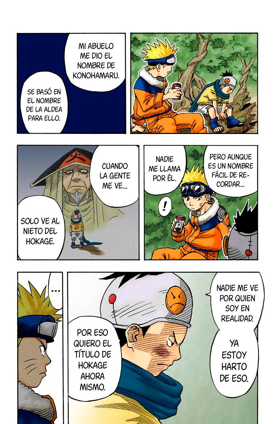 Read Naruto Full Color ES Manga Online