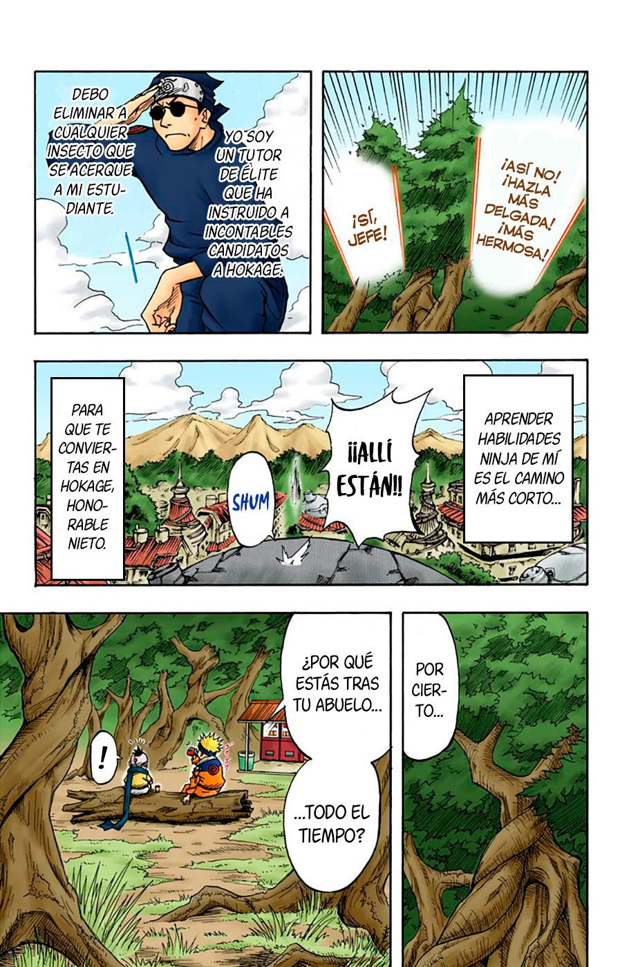 Read Naruto Full Color ES Manga Online