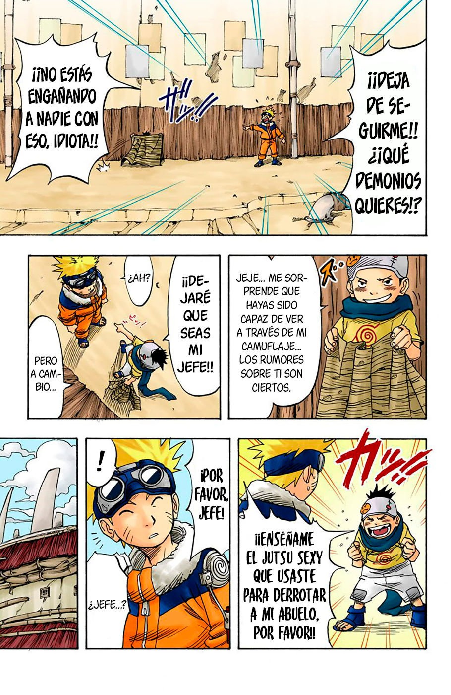 Read Naruto Full Color ES Manga Online