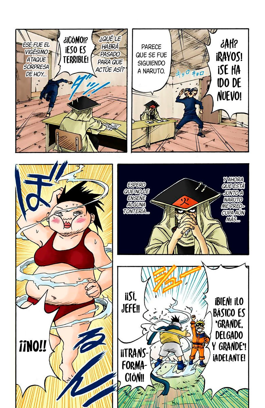 Read Naruto Full Color ES Manga Online