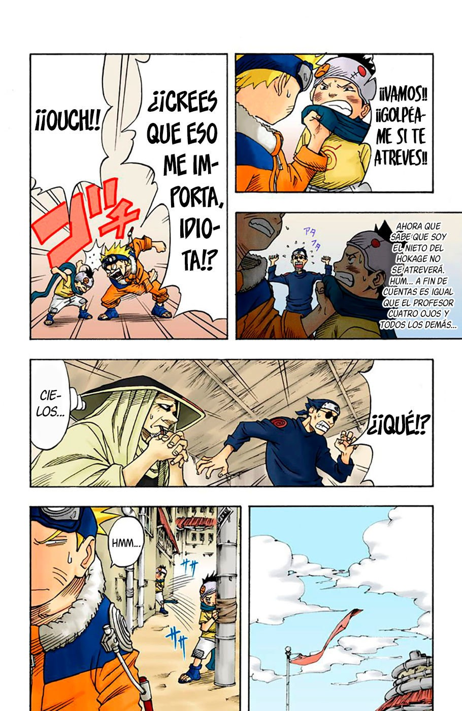 Read Naruto Full Color ES Manga Online