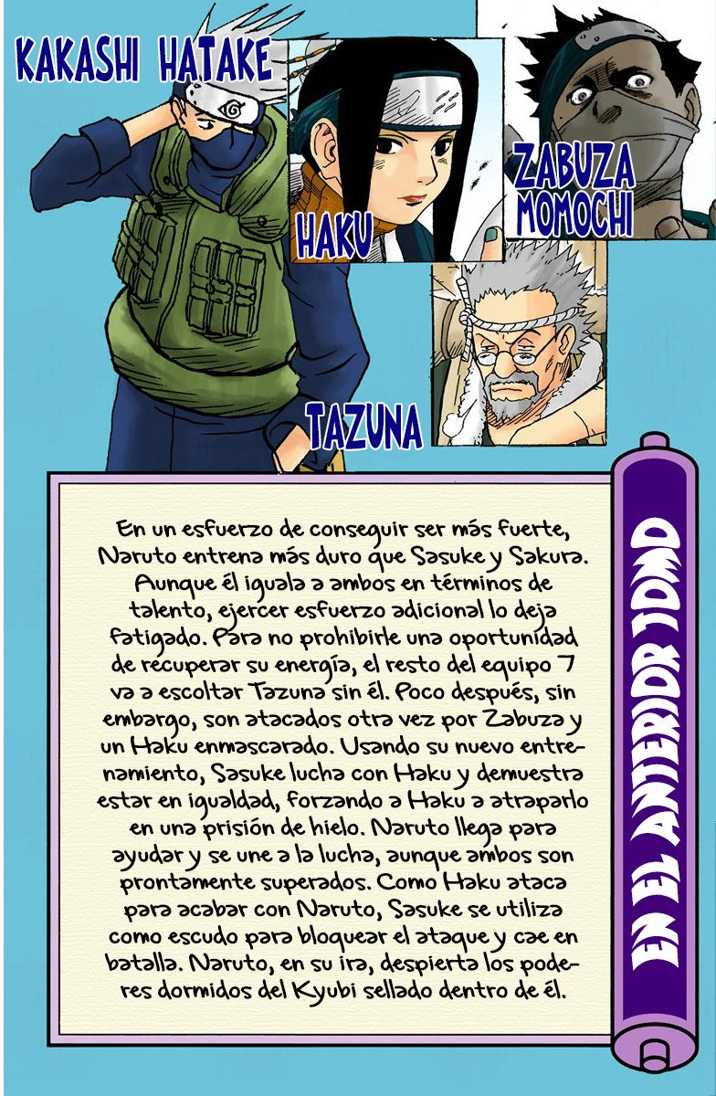 Read Naruto Full Color ES Manga Online