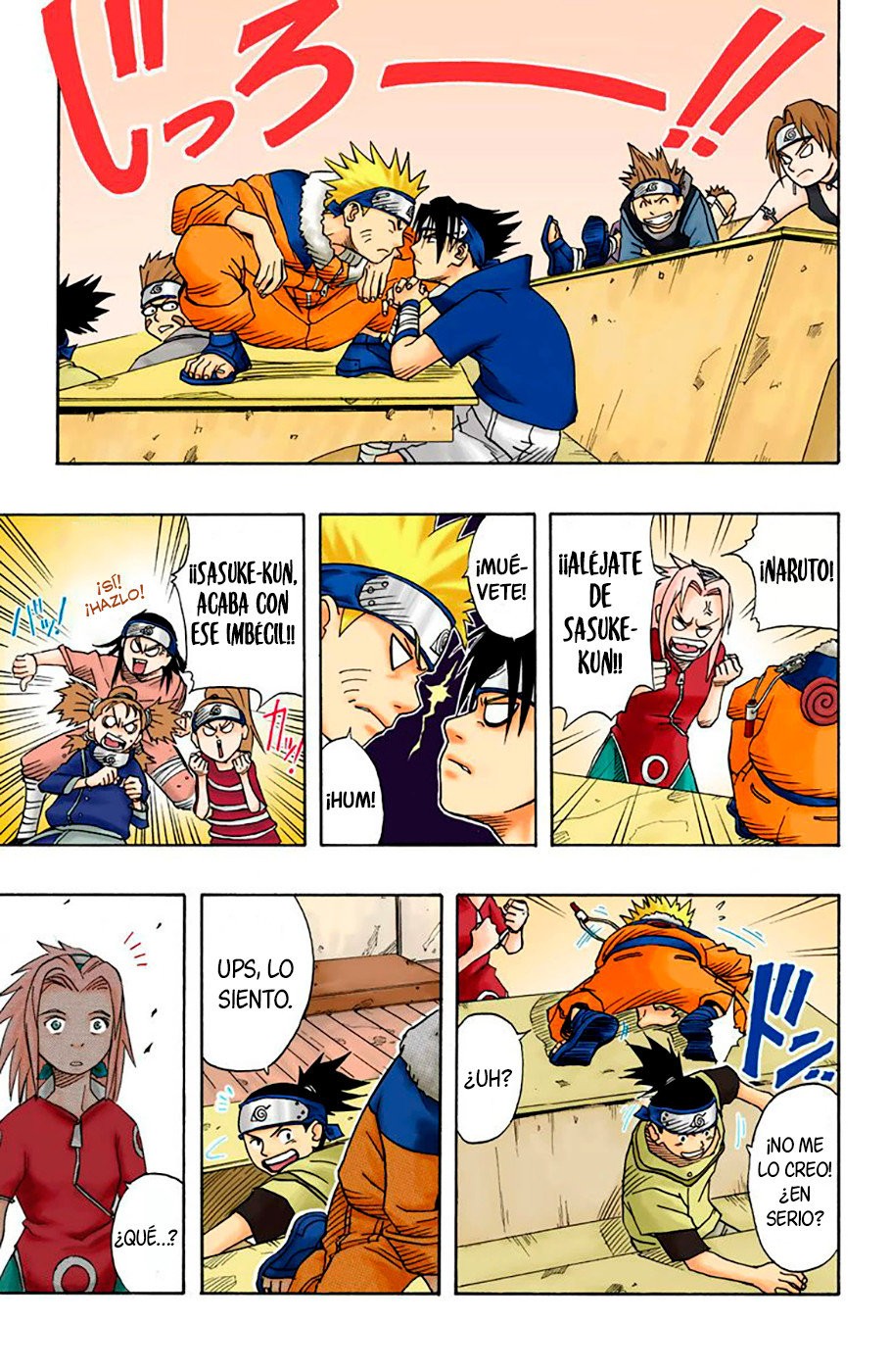 Read Naruto Full Color ES Manga Online
