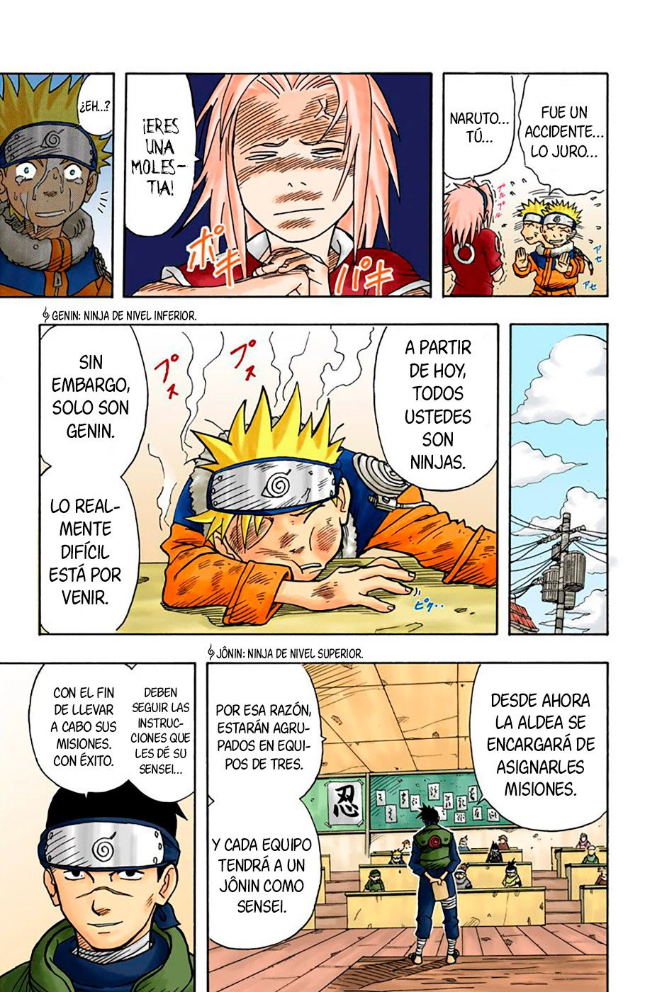 Read Naruto Full Color ES Manga Online