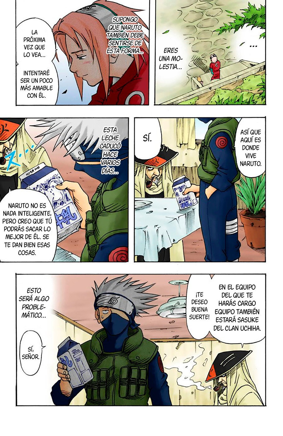 Read Naruto Full Color ES Manga Online